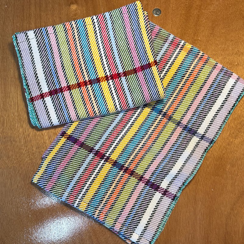 woven kitchen towels